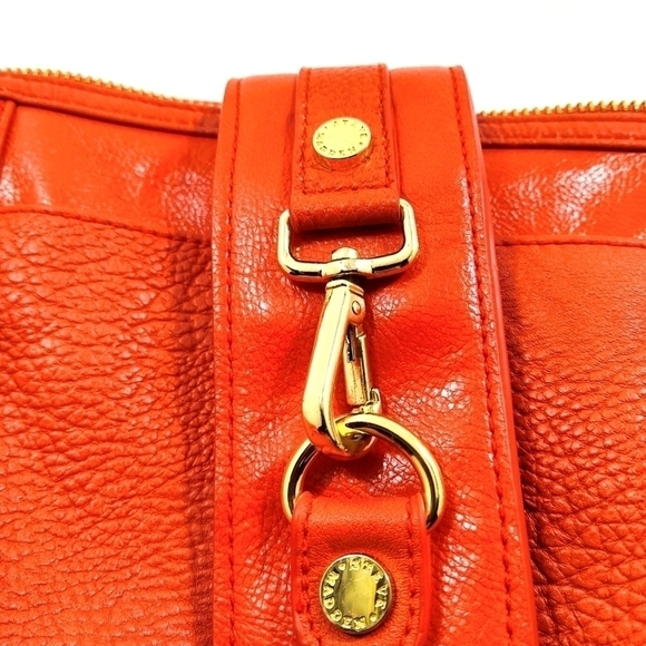 Vibrant Red Faux Leather Crossbody Bag with Buckle Detail – Everyday Shoulder Pu - Picture 4 of 6